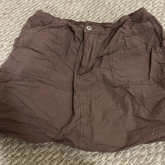 Brown Cargo Skirt - Picture 1 of 2